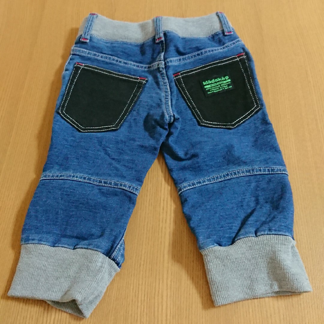 kladskap(クレードスコープ)のクレードスコープ カメラ刺繍 6分丈 パンツ キッズ/ベビー/マタニティのキッズ服男の子用(90cm~)(パンツ/スパッツ)の商品写真