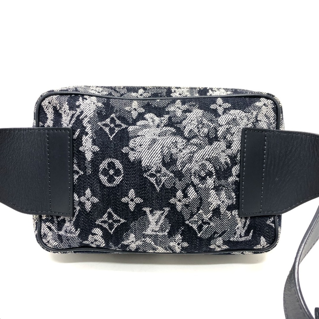 LOUIS VUITTON(ルイヴィトン)のルイヴィトン LOUIS VUITTON バムバック M57281 モノグラムタペストリー ワンショルダーバッグ ボディバッグ キャンバス ネイビー メンズのバッグ(ボディーバッグ)の商品写真