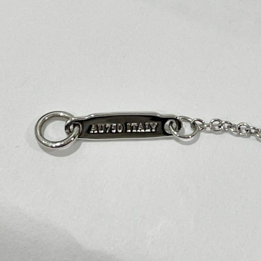 Tiffany & Co. - TIFFANY&Co. ネックレス メトロ ボウ リボン K18WG Tiffany & Co. - TIFFANY&Co. ネックレス メトロ ボウ リボン K18WG