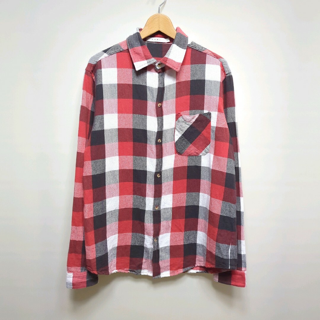 mnml(ミニマル)の★mnml VINTAGE FLANNEL SHIRT チェック シャツ メンズのトップス(シャツ)の商品写真