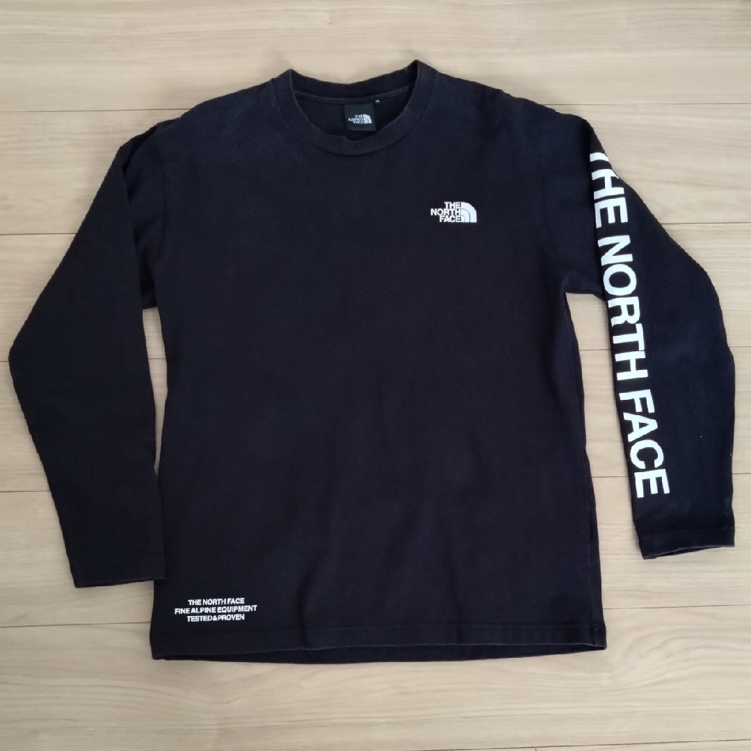 THE NORTH FACE(ザノースフェイス)のTHE NORTH FACE 　ロンT　黒　M メンズのトップス(Tシャツ/カットソー(七分/長袖))の商品写真