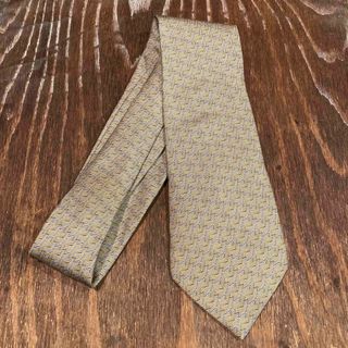 エルメス(HERMES)のHERMES エルメス ビンテージ シルクネクタイ ネクタイ フランス製  総柄(ネクタイ)