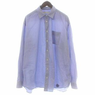 ファセッタズム(FACETASM)のFACETASM 23SS BIG SHIRT カジュアルシャツ 4 M 青(シャツ)