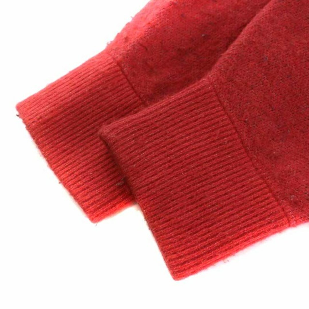 STUSSY(ステューシー)のSTUSSY ニット セーター プルオーバー ウール混 カシミヤ混 ロゴ S 赤 メンズのトップス(ニット/セーター)の商品写真
