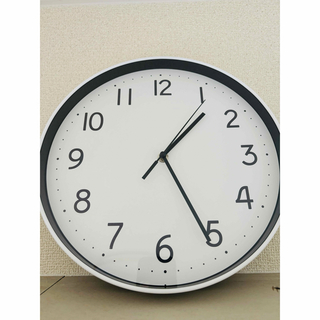【新品】掛け時計　静音　壁　時計　とけい　シンプル　ミニマル　時間　早起き　(掛時計/柱時計)