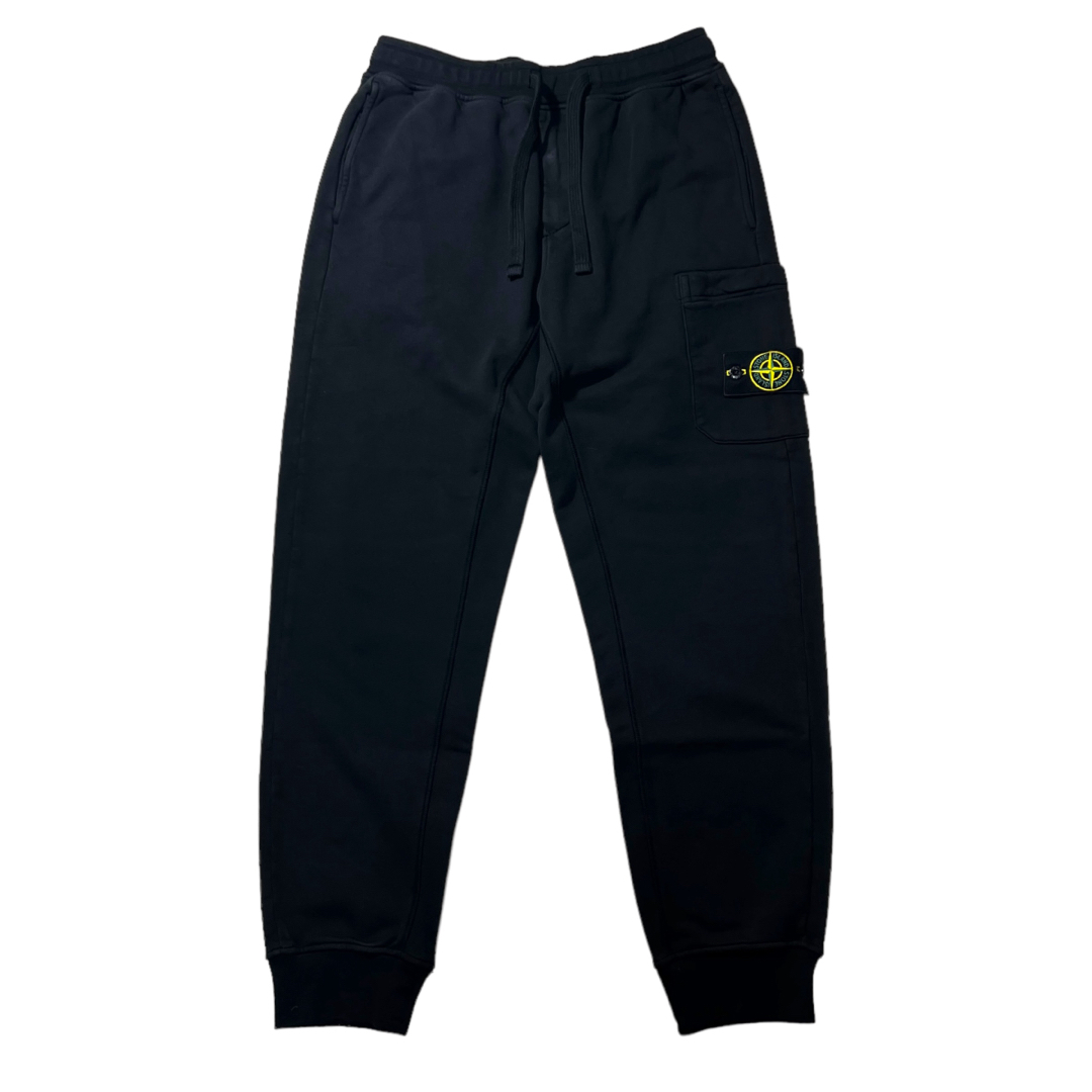 56100円STONE ISLAND スウェットパンツ　ブラック　S