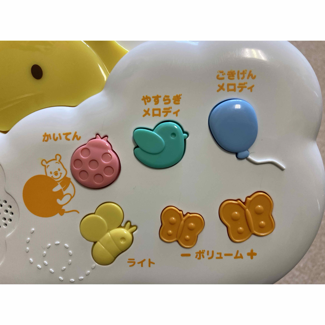 Takara Tomy(タカラトミー)のくまのプーさん えらべる回転6WAY ジムにへんしんメリー(1個) キッズ/ベビー/マタニティのおもちゃ(オルゴールメリー/モービル)の商品写真