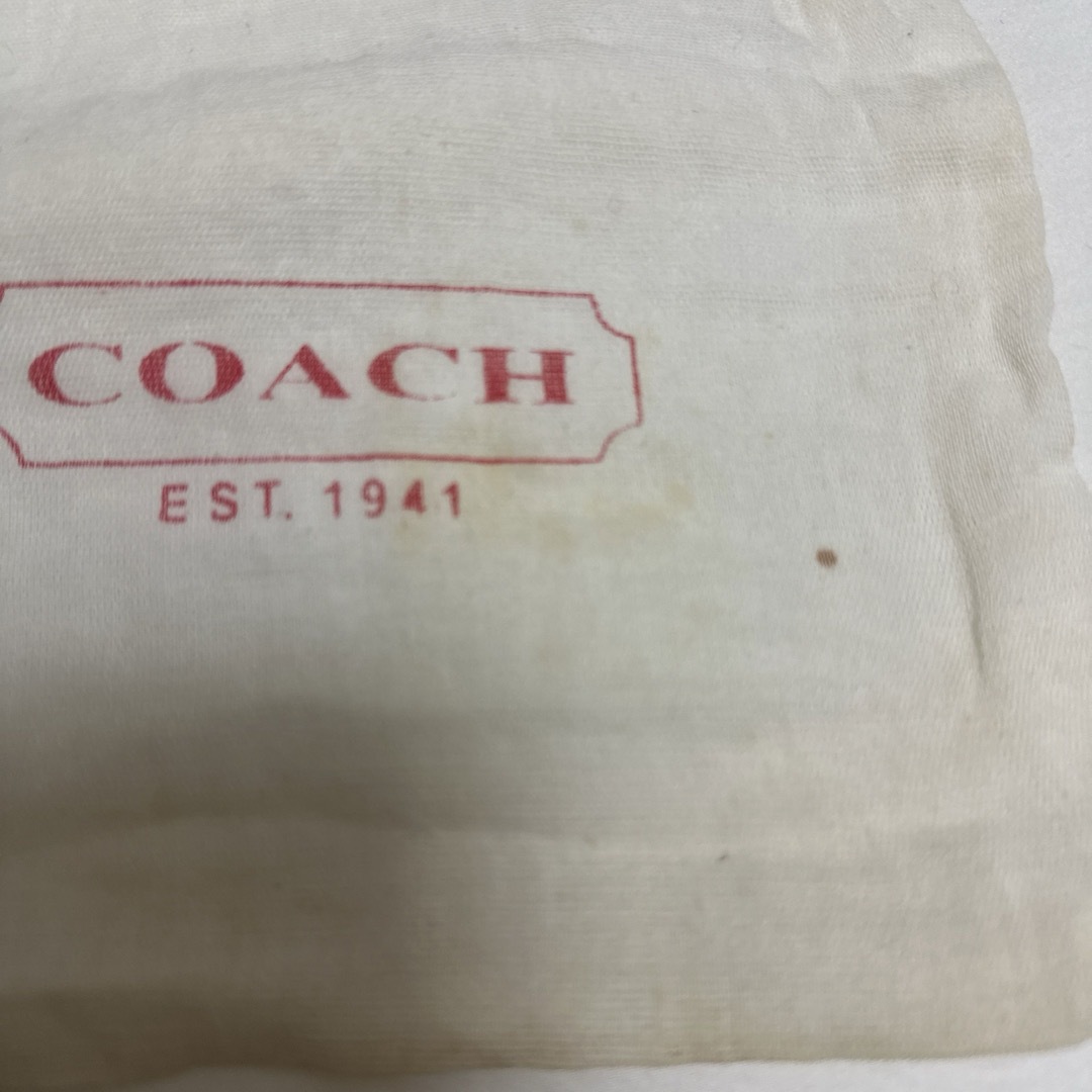 COACH(コーチ)のCOACH  コーチ　巾着袋　ポーチ レディースのファッション小物(ポーチ)の商品写真