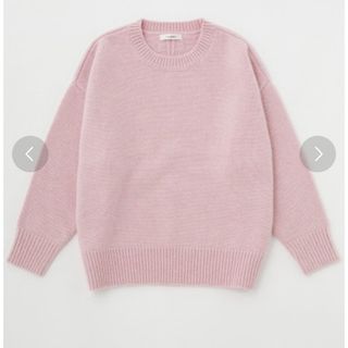 マウジー(moussy)のmoussy ピンクウールニット(ニット/セーター)