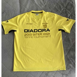 ディアドラ(DIADORA)のDIADORA  ディアドラ　テニスウェア　限定Tシャツ　サイズＯ(ウェア)