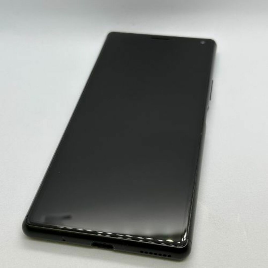 Xperia(エクスペリア)の【良品】au  Xperia 8  SOV42 ブラック   スマホ/家電/カメラのスマートフォン/携帯電話(スマートフォン本体)の商品写真