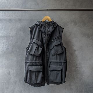 ヨウジヤマモトプールオム(Yohji Yamamoto POUR HOMME)のyohji yamamoto 22AW Military Hood Vest(その他)