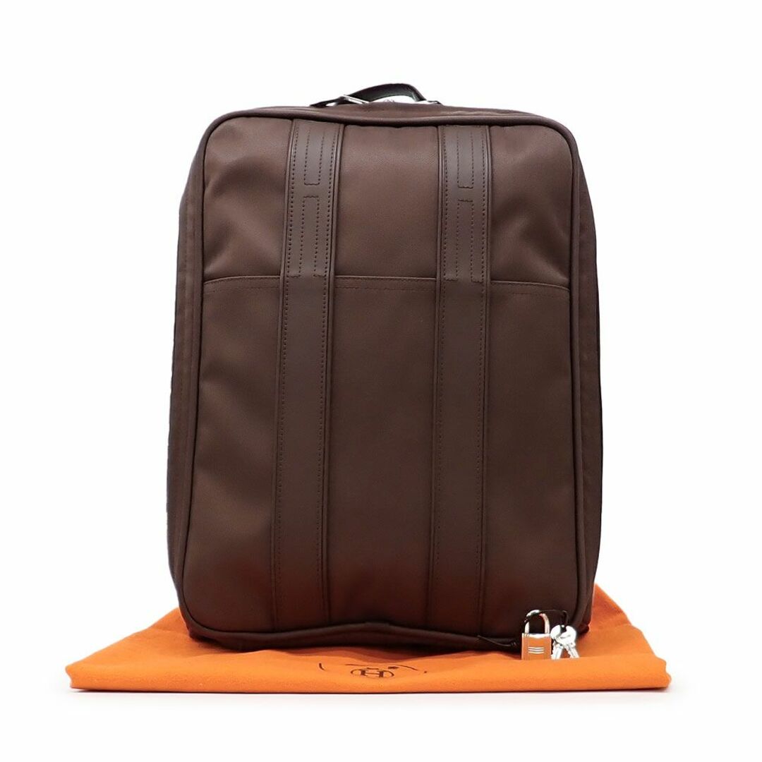 Hermes(エルメス)の美品 エルメス アカプルコ キャリーケース スーツケース ハバナ ブラウン トワルシェブロン レザー Hロゴ 2輪 メンズのバッグ(トラベルバッグ/スーツケース)の商品写真