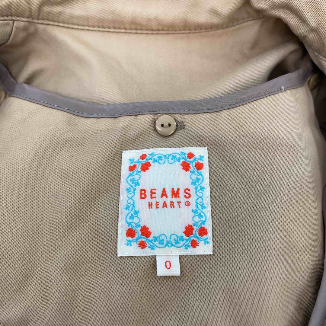 BEAMS(ビームス)のBEAMS レディース ビームス トレンチコート インナー取り外し フード付き レディースのジャケット/アウター(トレンチコート)の商品写真