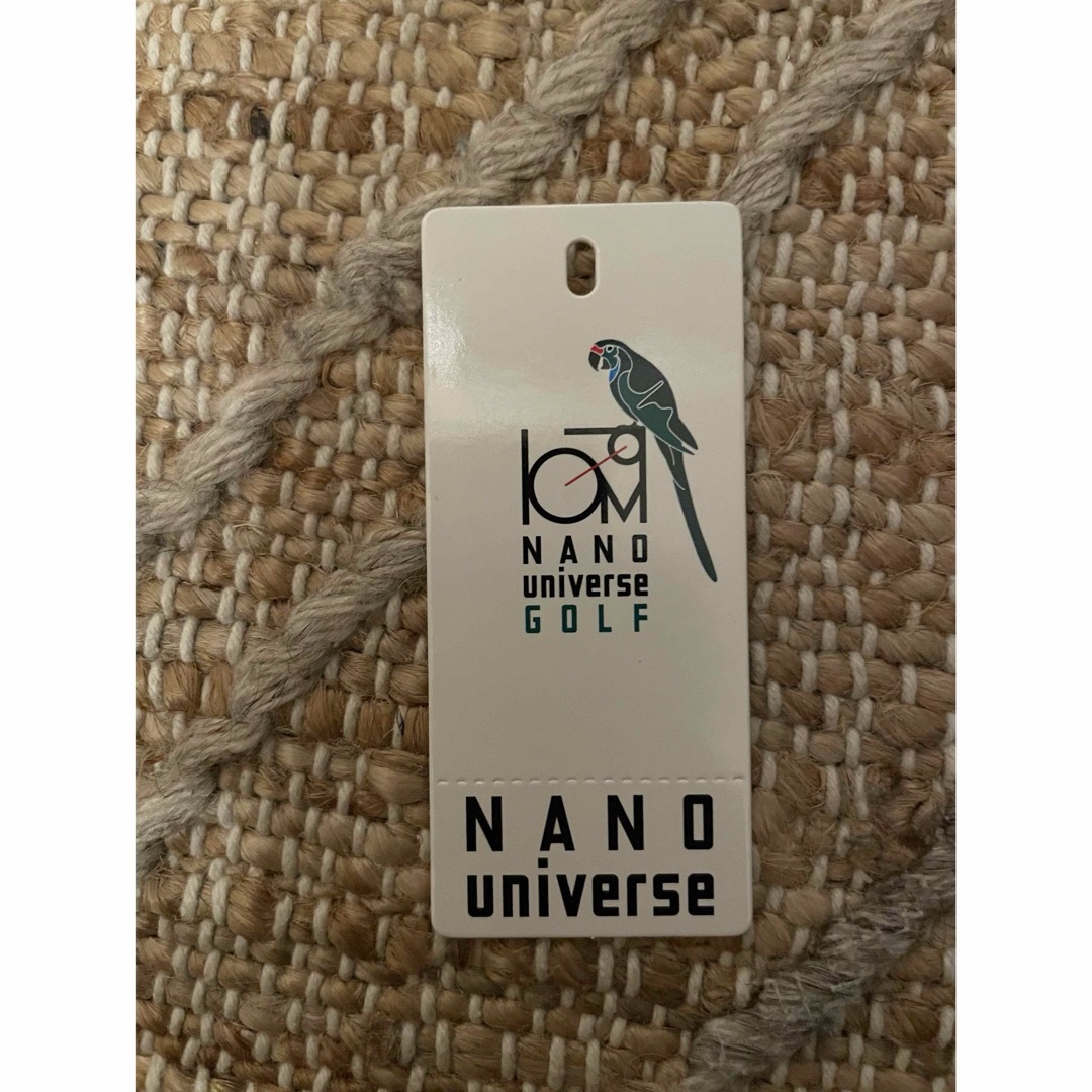 nano・universe(ナノユニバース)のナノユニバース　キルティングマフラー　ブラック メンズのファッション小物(マフラー)の商品写真