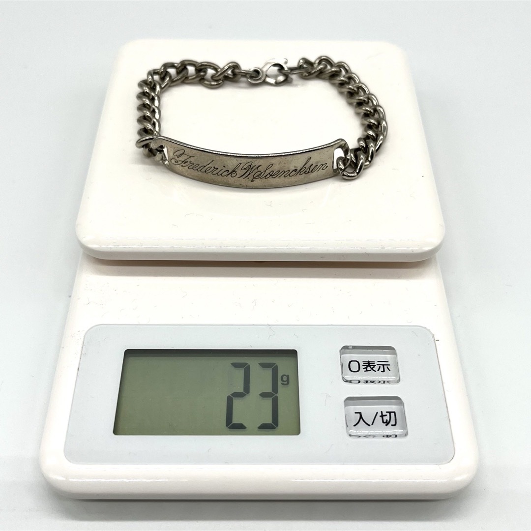 Vintage｜SV925　チェーンブレスレット vintage SILVER925 アンカーチェーン ブレスレット ヴィンテージ