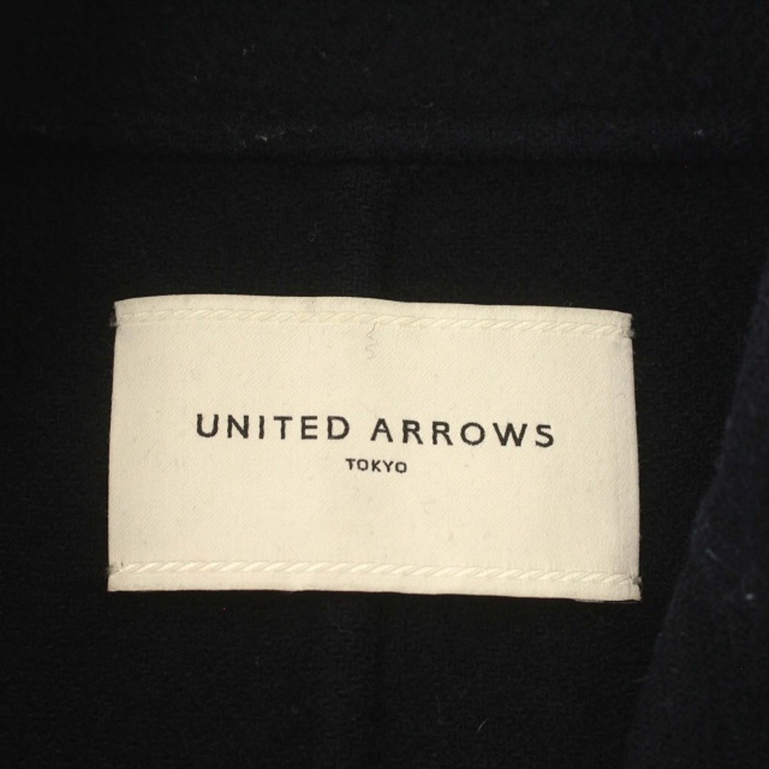 UNITED ARROWS(ユナイテッドアローズ)のユナイテッドアローズ チェスターコート ウール混 ロング 36 S ネイビー レディースのジャケット/アウター(その他)の商品写真