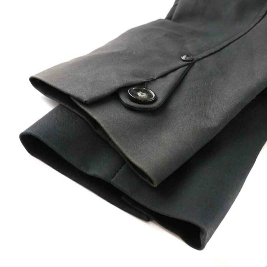 G-STAR RAW(ジースター)のジースターロウ RAW CORRECTLINE トレンチコート ダブル M 黒 レディースのジャケット/アウター(トレンチコート)の商品写真
