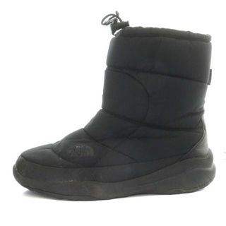 ザノースフェイス(THE NORTH FACE)のTHE NORTH FACE NUPTSE BOOTIE WP 25.0cm 黒(ブーツ)