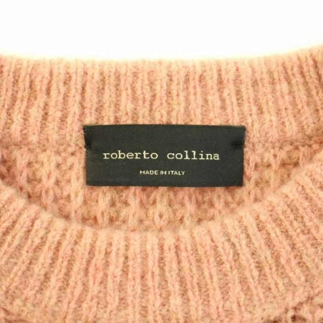 ROBERTO COLLINA(ロベルトコリーナ)のROBERTO COLLINA ニット セーター 長袖 畦編み 50 XL メンズのトップス(ニット/セーター)の商品写真