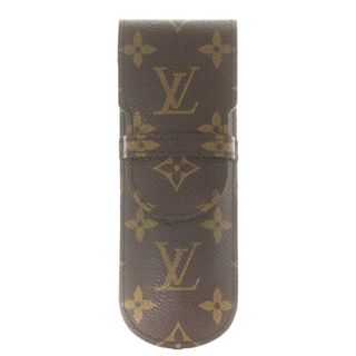 ルイヴィトン(LOUIS VUITTON)のルイヴィトン モノグラム エテュイ スティロ ペンケース 茶 M62990(ペン/マーカー)