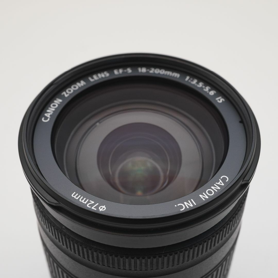 Canon(キヤノン)のCanon EF-S18-200mm F3.5-5.6 IS APS-C スマホ/家電/カメラのカメラ(レンズ(ズーム))の商品写真