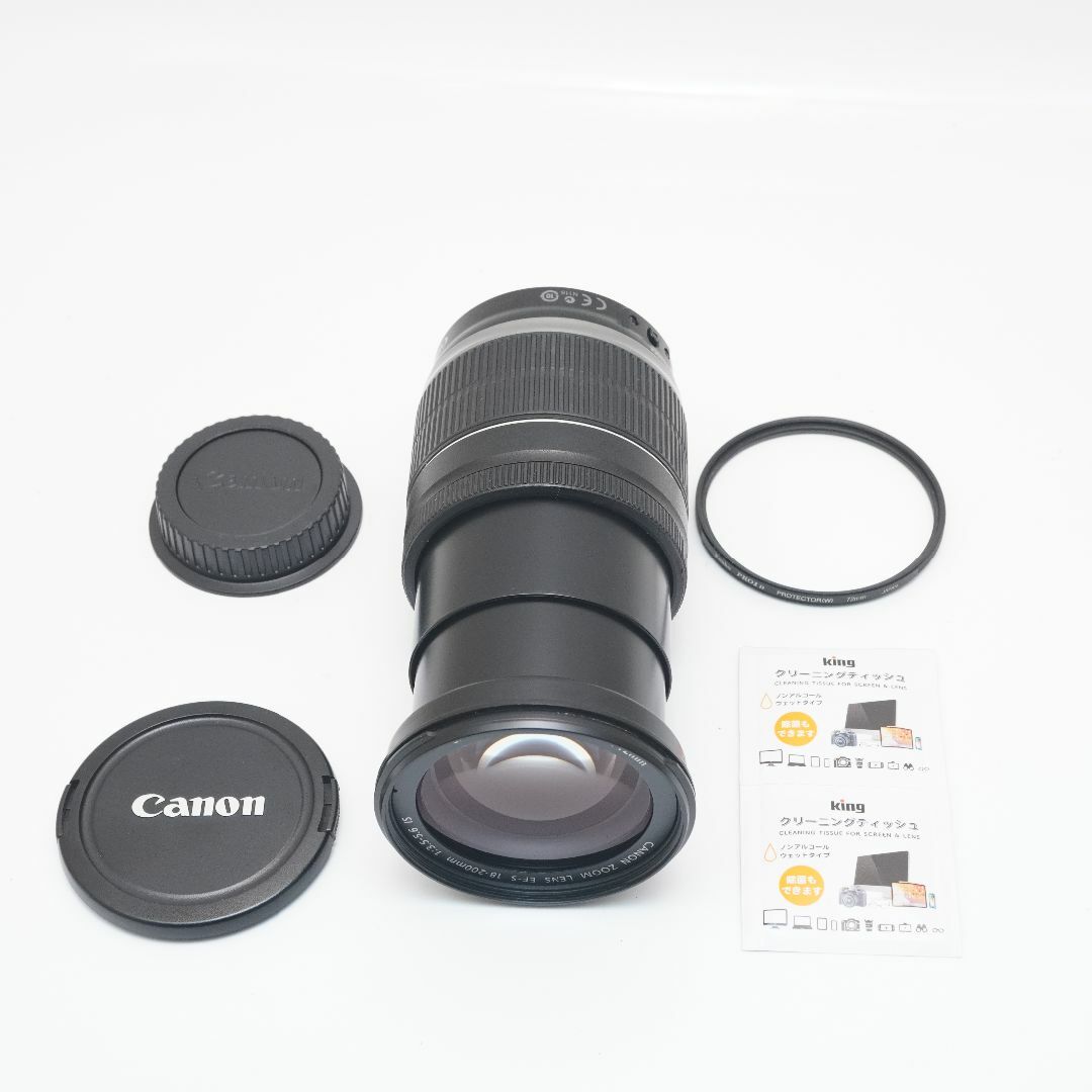Canon(キヤノン)のCanon EF-S18-200mm F3.5-5.6 IS APS-C スマホ/家電/カメラのカメラ(レンズ(ズーム))の商品写真