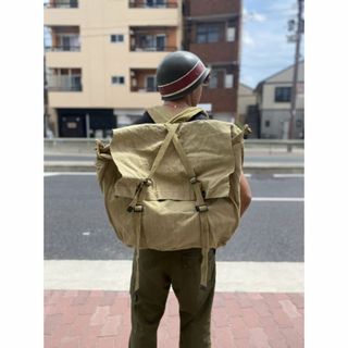 ミリタリー(MILITARY)の希少 大容量 40’s WW2 BRITISH ARMY ロイヤルアーミー イギ(バッグパック/リュック)