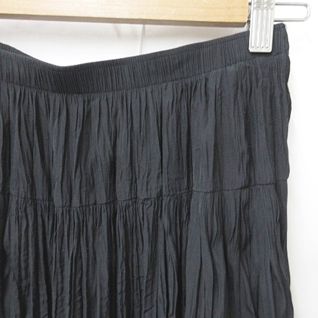 Ballsey(ボールジィ)のボールジー ユニクロ カットソー スカート 2枚セット 緑 黒 S レディースのトップス(カットソー(長袖/七分))の商品写真