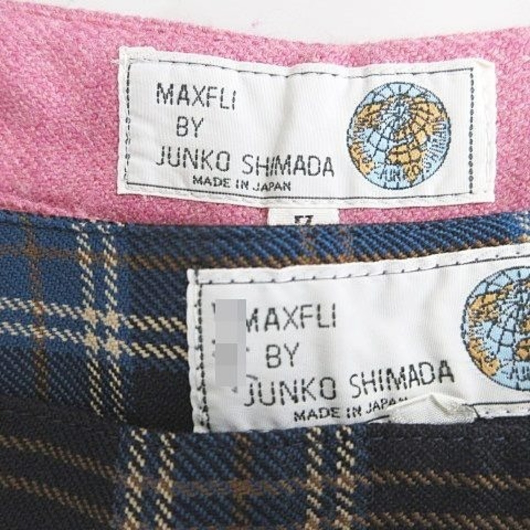 JUNKO SHIMADA(ジュンコシマダ)のジュンコシマダ MAXFLI パンツ 2枚セット ショートパンツ 紺 ピンク 7 レディースのパンツ(ショートパンツ)の商品写真