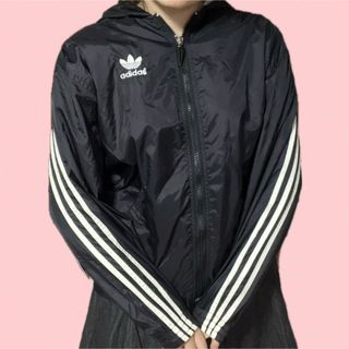 アディダス(adidas)のO ADIDAS ORIGINALS シャカシャカ ナイロンジャケット ブラック(ナイロンジャケット)