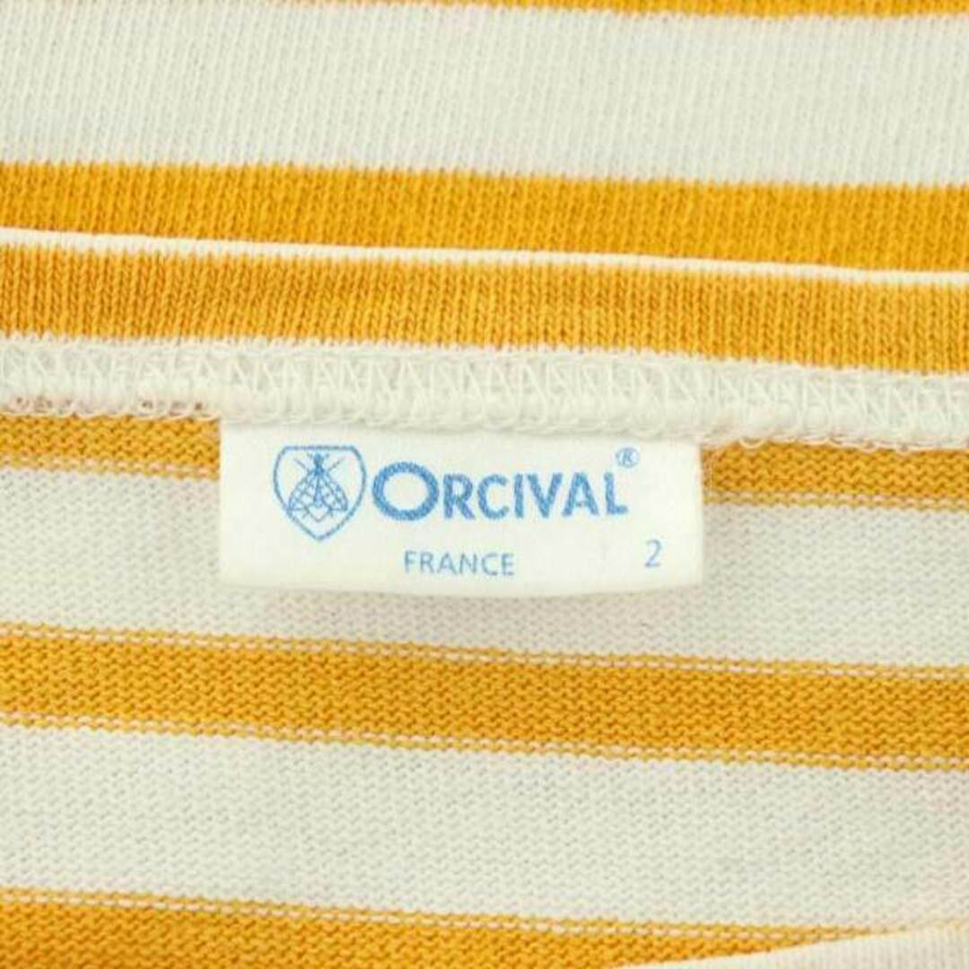 ORCIVAL(オーシバル)のオーチバル オーシバル バスクシャツ カットソー フレンチスリーブ 半袖 2 レディースのトップス(カットソー(半袖/袖なし))の商品写真