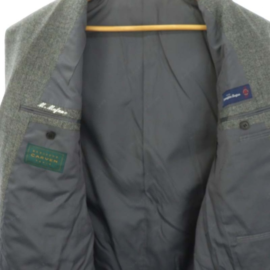 CARVEN(カルヴェン)のカルヴェン CARVEN テーラードジャケット アウター ウール A4 黒 レディースのジャケット/アウター(その他)の商品写真