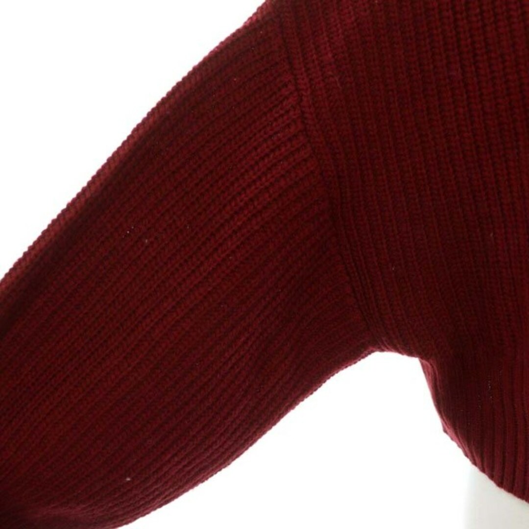 SNIDEL(スナイデル)のスナイデル 22AW パールボタンドルマンカーディガン ニット 長袖 F 赤 レディースのトップス(カーディガン)の商品写真