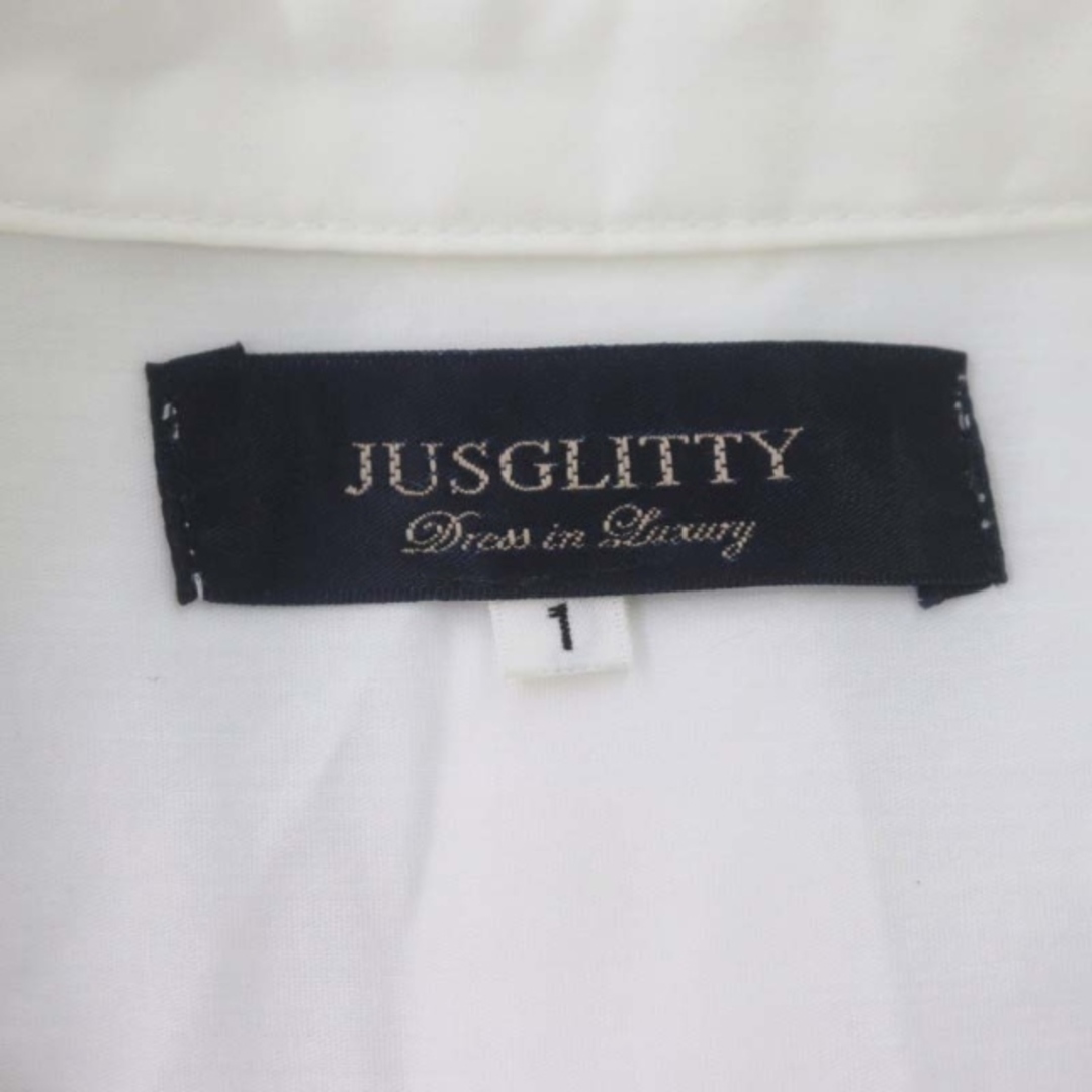 JUSGLITTY(ジャスグリッティー)のジャスグリッティー 2点セット ニットベスト ロング シャツワンピース レディースのワンピース(ロングワンピース/マキシワンピース)の商品写真