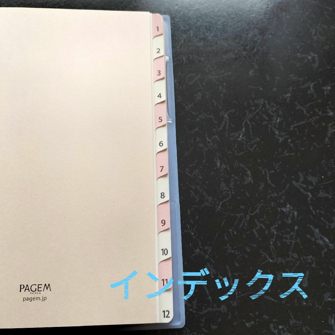 日本能率協会(ニホンノウリツキョウカイ)の【スリム】ペイジェム ファミリーマンスリー手帳 2024 インテリア/住まい/日用品の文房具(カレンダー/スケジュール)の商品写真