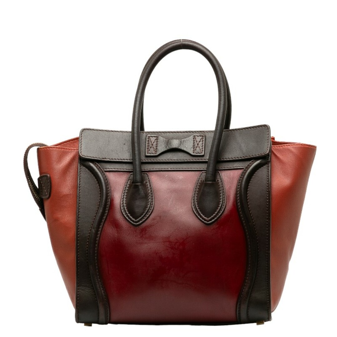 celine(セリーヌ)のセリーヌ ラゲージ マイクロショッパー ハンドバッグ レザー レディース CELINE 【228-38220】 レディースのバッグ(ハンドバッグ)の商品写真