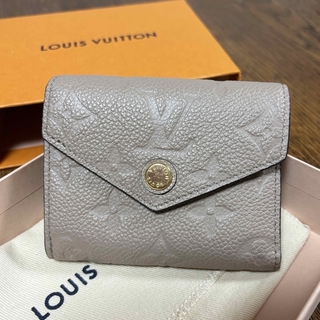 ルイヴィトン(LOUIS VUITTON)のポルトフォイユ・ゾエ　ルイヴィトン　三つ折り財布(財布)