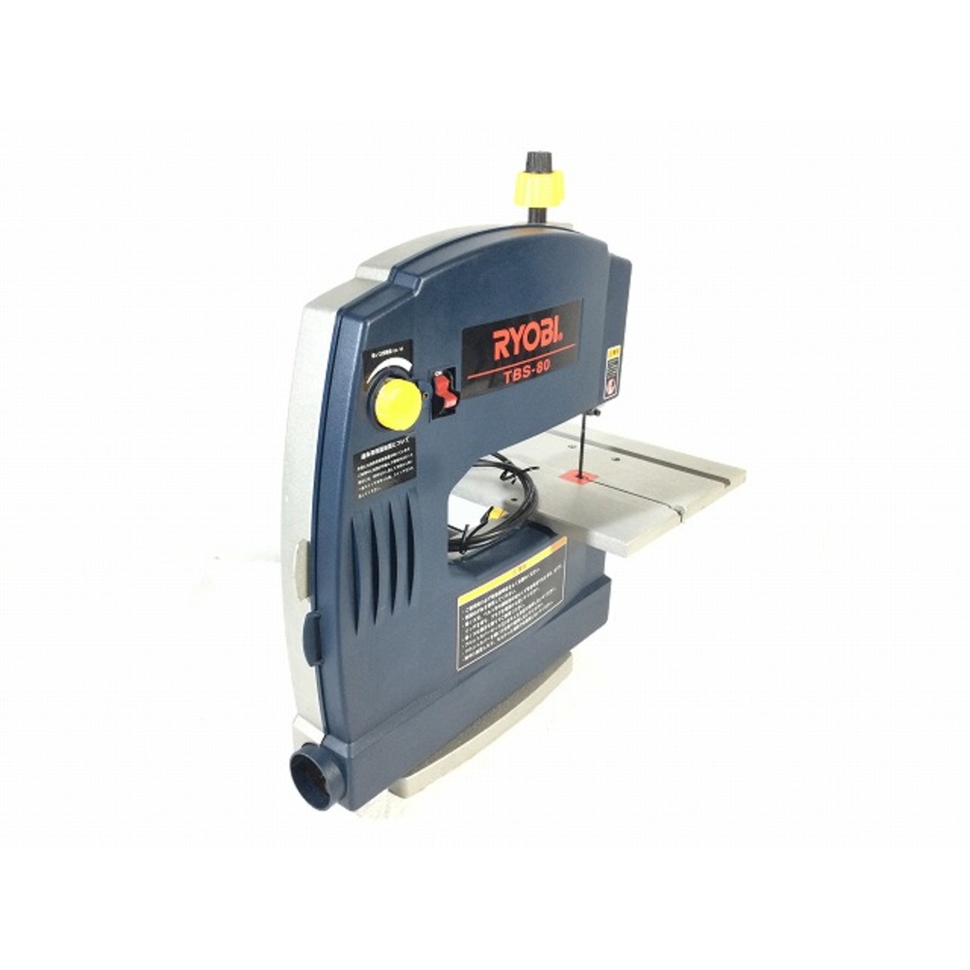 RYOBI - ☆中古品☆ RYOBI リョービ 卓上バンドソー TBS-80 取付 RYOBI - ☆中古品☆ RYOBI リョービ 卓上バンドソー TBS-80 取付