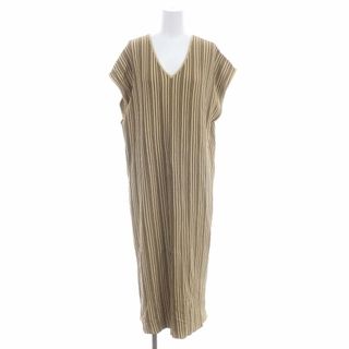 クラネ 21SS RANDOM STRIPE KNIT ONE PIECE(ロングワンピース/マキシワンピース)