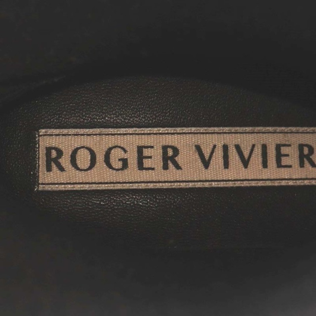 ROGER VIVIER(ロジェヴィヴィエ)のロジェヴィヴィエ テンペット ヴィヴ ストラス NERO RVW43230010 レディースの靴/シューズ(レインブーツ/長靴)の商品写真