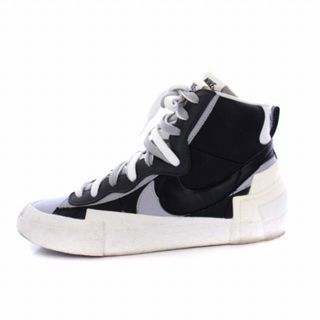 ナイキ(NIKE)のNIKE sacai BLAZER MID BLACK BV0072-002(スニーカー)