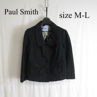 ポールスミス(Paul Smith)のPaul Smith コットン ショート丈 ジャケット オンワード M ブラック(その他)