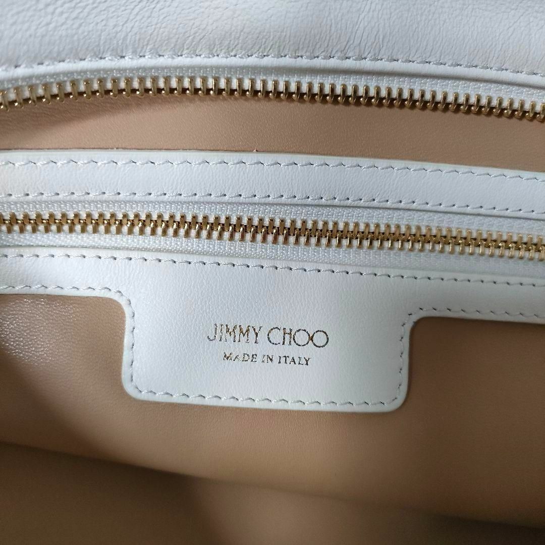 JIMMY CHOO(ジミーチュウ)の極美品 ジミーチュウ ハンドバッグ レザー タッセル チェーン レディース レディースのバッグ(ハンドバッグ)の商品写真