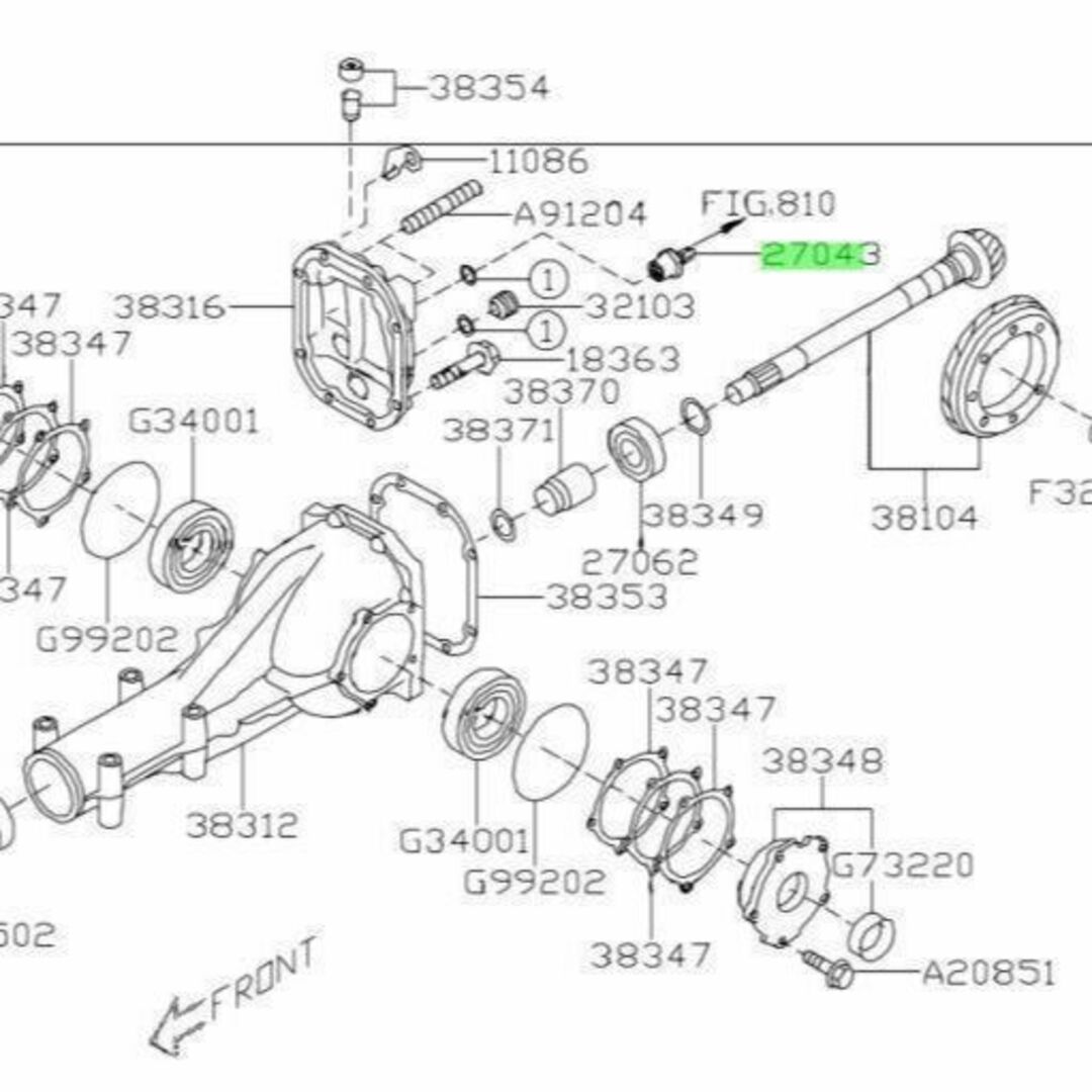 スバル(スバル)のスバル インプレッサ G12 スイッチアセンブリサーモ 純正 OEM 未使用 自動車/バイクの自動車(車種別パーツ)の商品写真