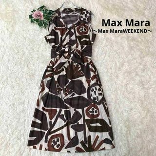 Max Mara - 美品☆MaxMara STUDIO カシミア混 ケーブルニット