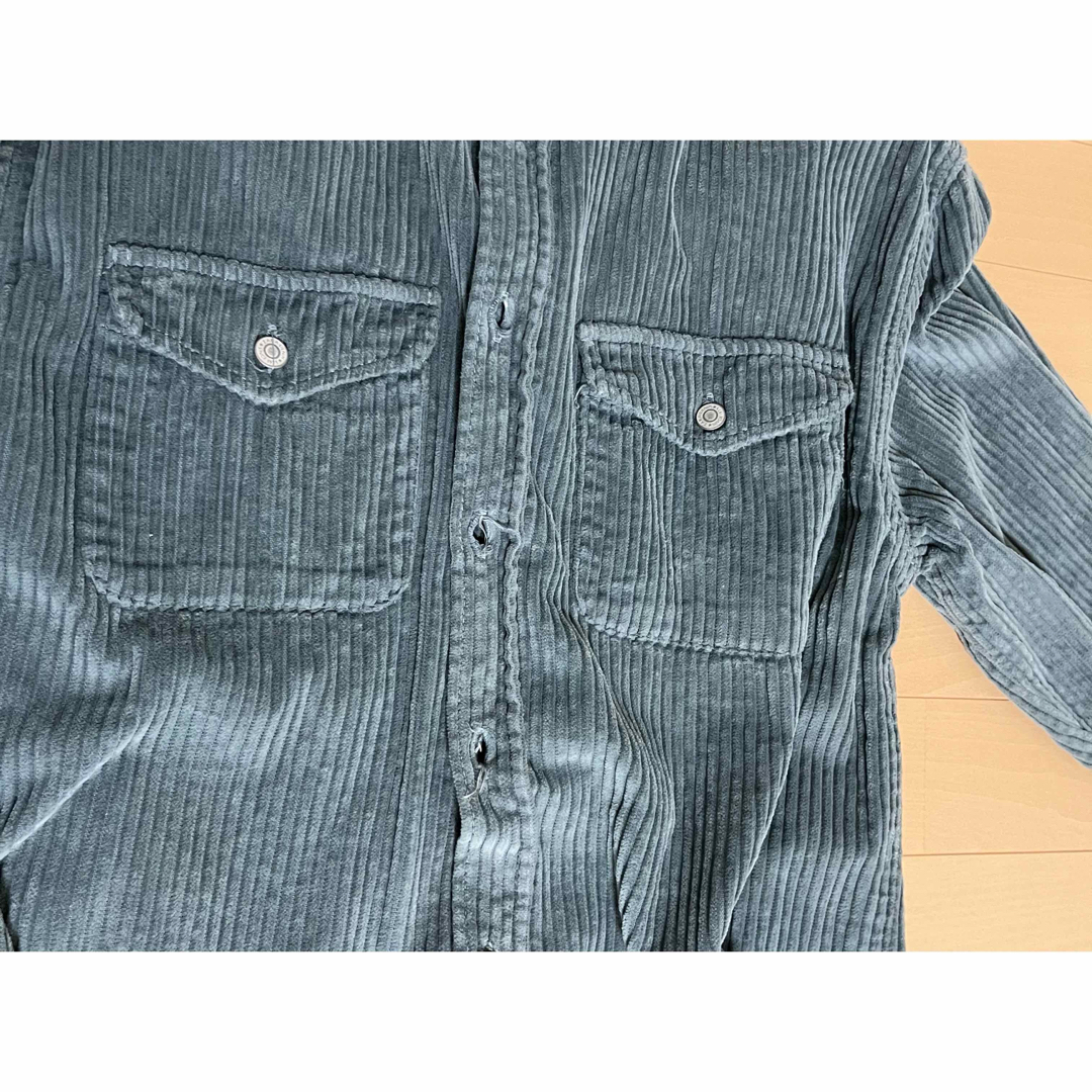 ZARA(ザラ)のオーバーサイズコーデュロイ厚手シャツ メンズのトップス(シャツ)の商品写真