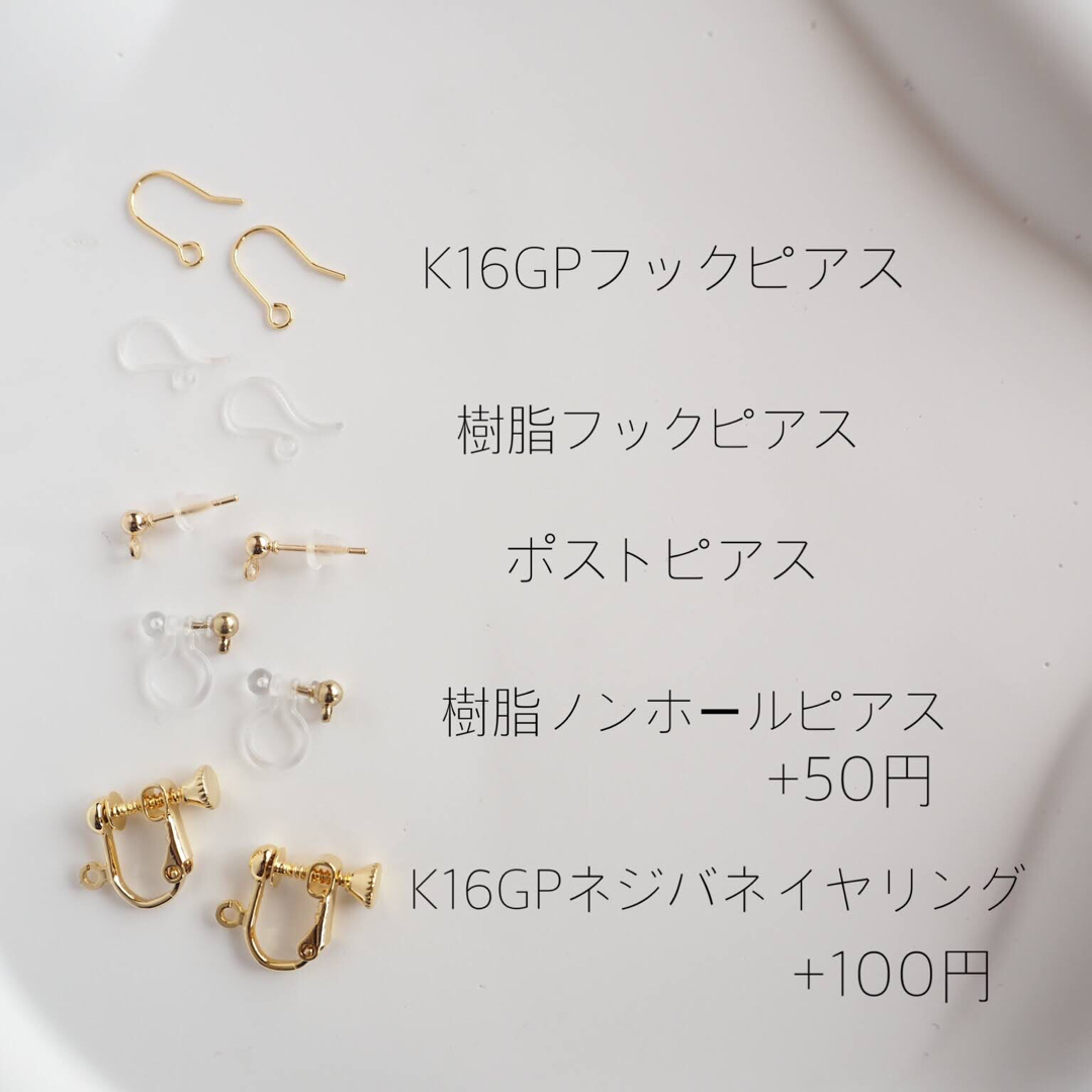 No.83 double circle ハンドメイドのアクセサリー(ピアス)の商品写真