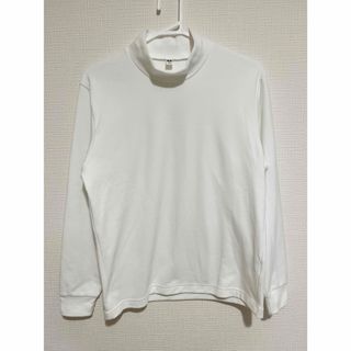 ユニクロ(UNIQLO)のUNIQLO ストレッチフリースモックネックT（長袖）(Tシャツ/カットソー(七分/長袖))