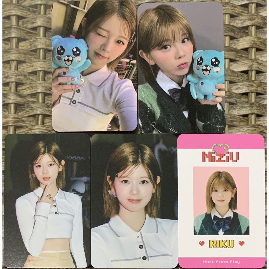 NiziU - NiziU Press Play HEARTRIS JYP グッズ トレカ リクの NiziU - NiziU Press Play HEARTRIS JYP グッズ トレカ リクの